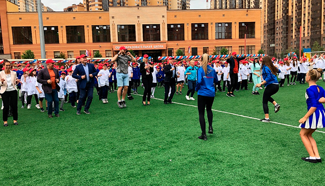 Старт сезона «Лиги школьного спорта»