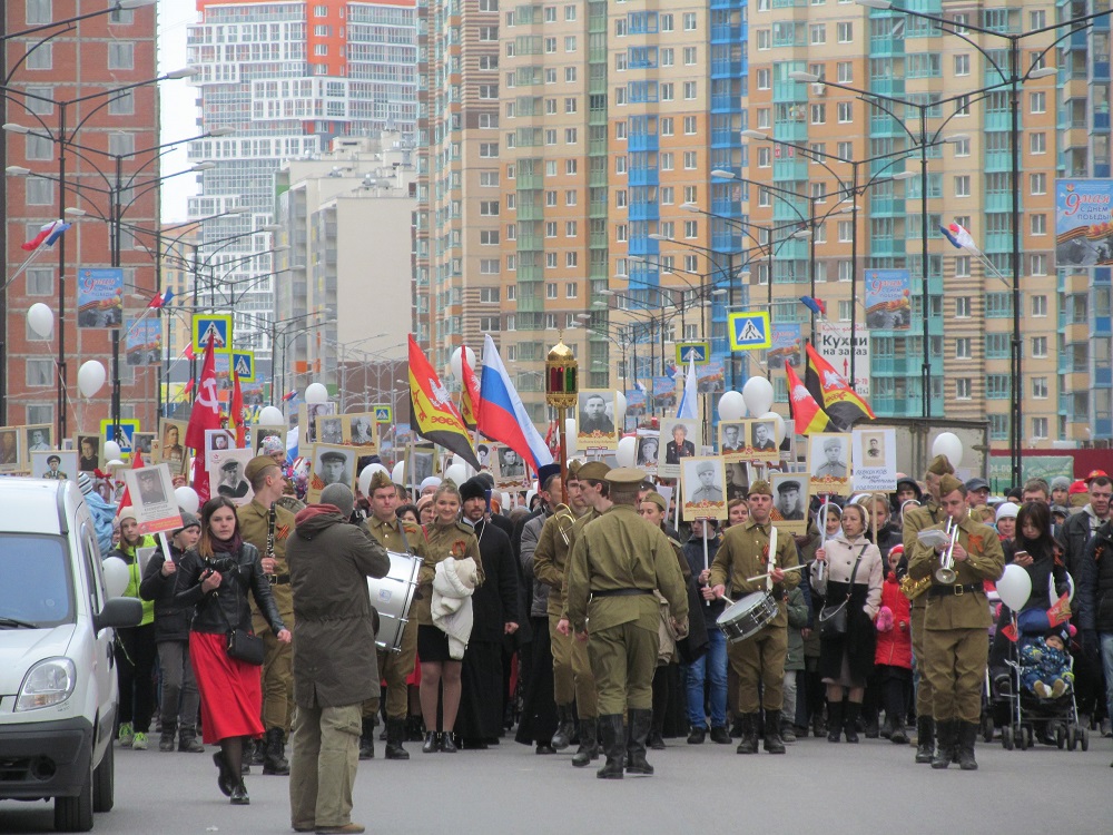 Бессмертный полк в Кудрово