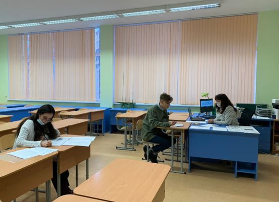 Девятиклассники Центра образования «Кудрово» сдали итоговое собеседование по русскому языку